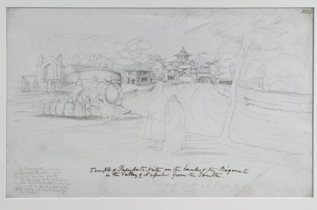 Temples of Pashupatinath, near Kathmandu.