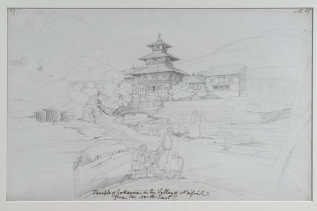 Temple of Mahadeva at Gokarna, near Kathmandu.