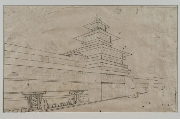 The Durbar at Patan.