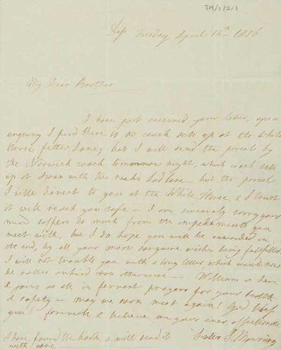 TM/1/2/1-Letter from Susanna Manning, 15 April 1806