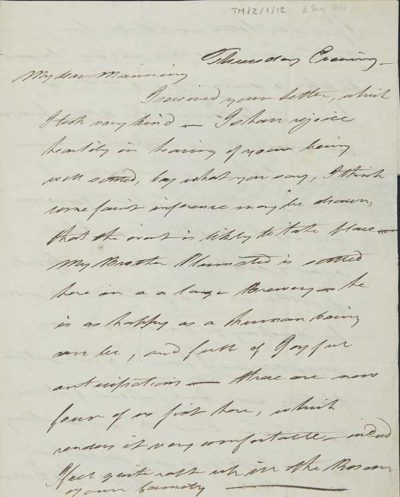 TM/2/1/12-Letter from Robert Lloyd, 4 May 1801