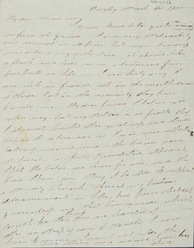 TM/2/1/06-Letter from Robert Lloyd, 3 March 1800