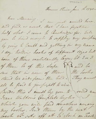 TM/2/4/1-lLetter from W Baines, 10 June 1790