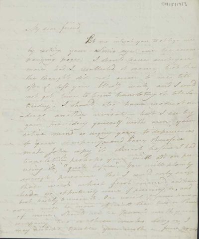 TM/5/19/3-Letter from Joshua Marshman, 24 August 1810.
