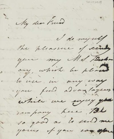 TM/5/19/08-Letter from Joshua Marshman, 1810