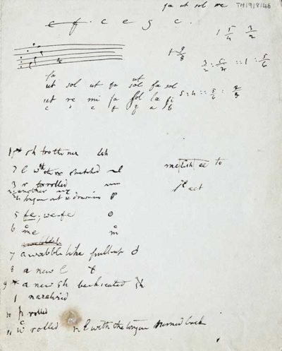 TM/9/8/46-Musical notation connecting notes and sound