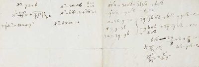 TM/9/9/13-Assorted sheets of mathematical workings dating from time in Cambridge[1800]  to 1837