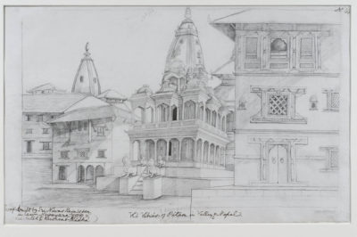 Temple of Krishna and Radhan, Patan.