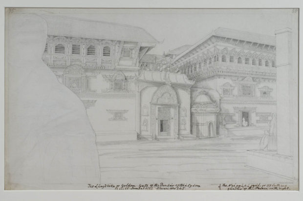 The Golden Gate of the Palace of Bhatgaon.