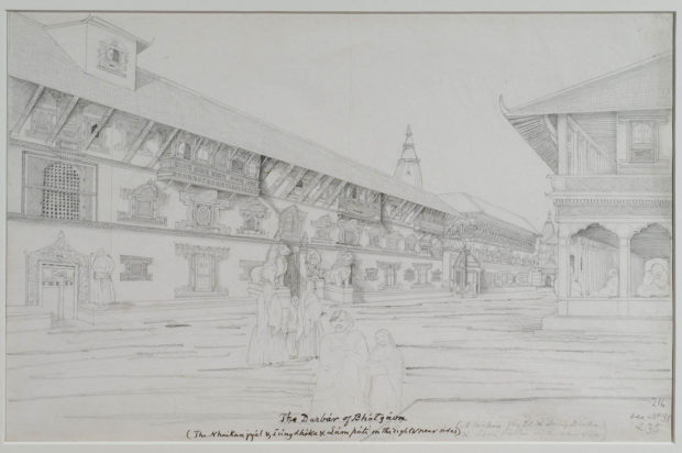 The Golden Palace at Bhatgaon.