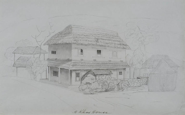 Featured image of post House Sketch On Paper : The most common house sketch material is paper.