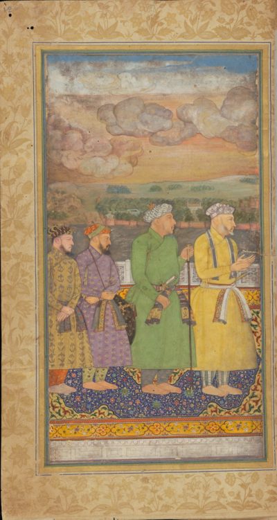 [RAS Persian 310, 6a] The Durbar of Shah Jehan