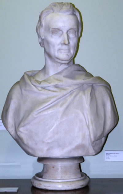 [RAS 02.004] Bust of Sir Henry Worsley