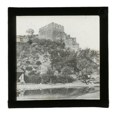 [Glass slide.01/(005)] Er Dow Men, Great Wall of China