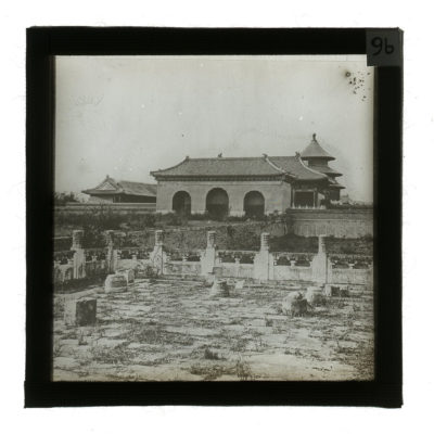 [Glass Slide.01/(009b)] Stone Courtyard, the Temple of Heaven complex