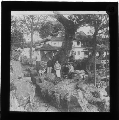 [Glass Slide.01/(013)] Yu Garden, Shanghai