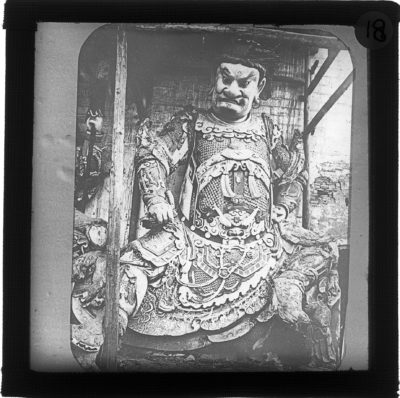 [Glass Slide.01/(018)] Temple God, Shanghai