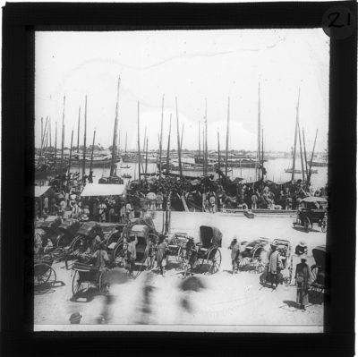 [Glass Slide.01/(021)] A Port in China