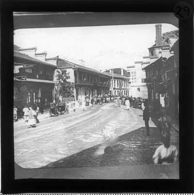 [Glass Slide.01/(029)] Nanjing Road, Shanghai