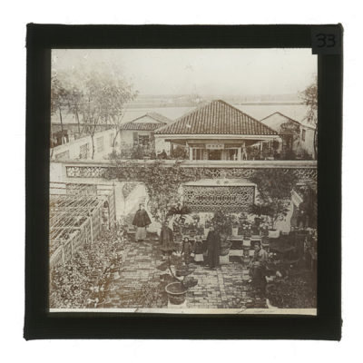 [Glass Slide.01/(033)] Garden, Hangzhou