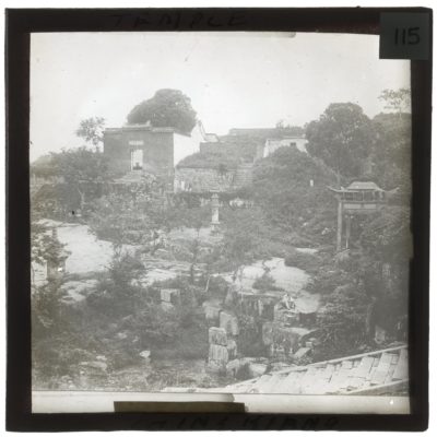 [Glass Slide.01/(115)] Temple, Jiangsu