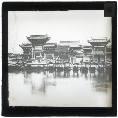 [Glass Slide.01/(118)] Confucian Temple, Nanjing