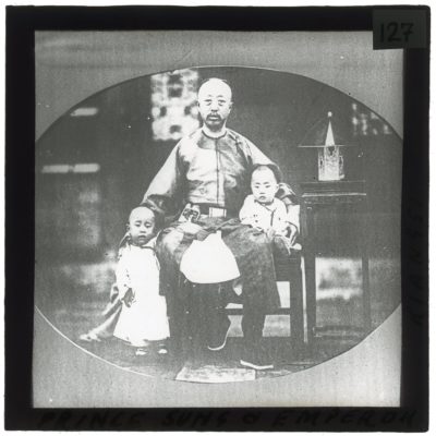 [Glass Slide.01/(127)] Prince Chun & Henry Pu-Yi