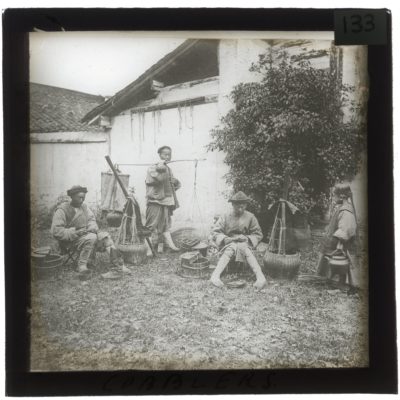 [Glass Slide.01/(133)] Cobblers, China