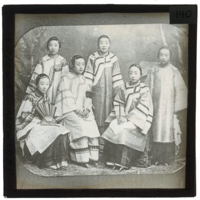 [Glass Slide.01/(140)] Chinese Women, Suzhou