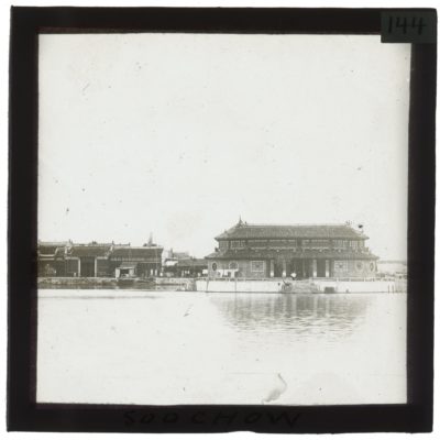 [Glass Slide.01/(144)] View of Buildings, Suzhou