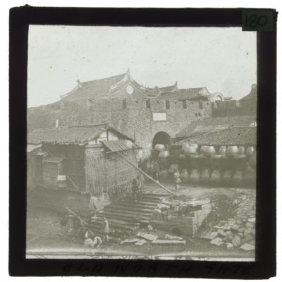 [Glass Slide.01/(180)] Old Northern Gate, China