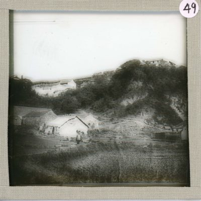 [Glass Slide.01/(049)] Rural Scene, China