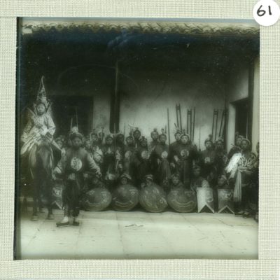 [Glass Slide.01/(061)] Performers, China