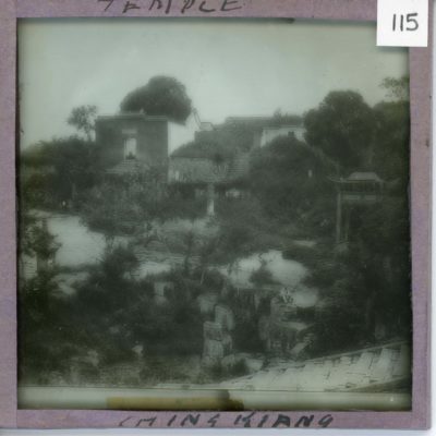 [Glass Slide.01/(115)] Temple, Jiangsu