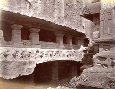 [Photo.14/(003)] Lankeshvara Shrine, Kailasanatha Rock-cut Temple, Ellora