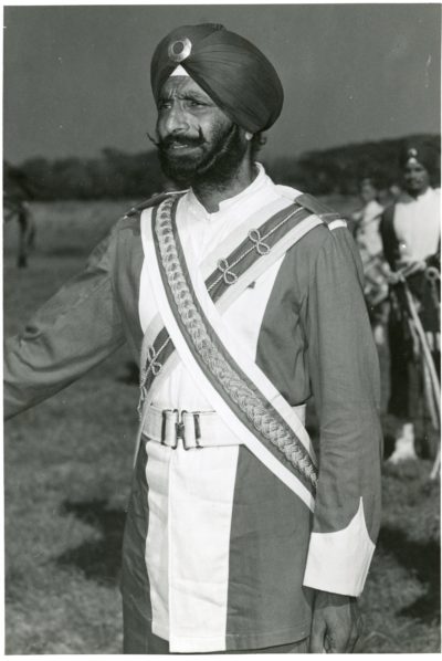[Photo.31/(016)] Bandmaster of the Patiala Regiment