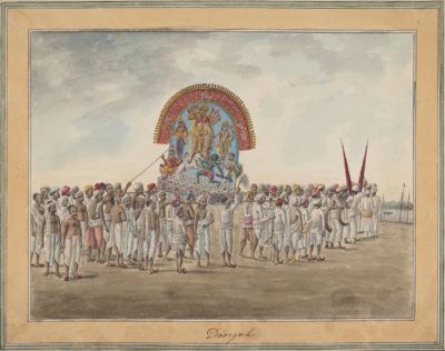 [RAS 015.100] Durga in Procession