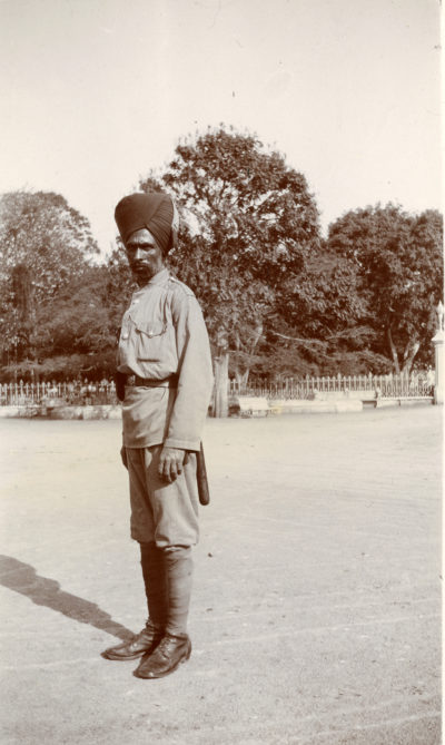 [Photo.85/(003)] Bangalore policeman, 1924