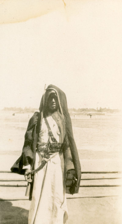 [Photo.85/(004] Arab railway policeman, 1924
