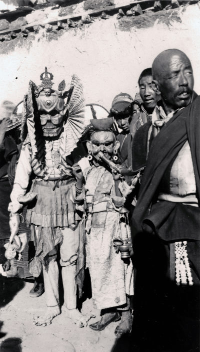[Photo.86/2(048)] Devil dancer, Tibet, 1938