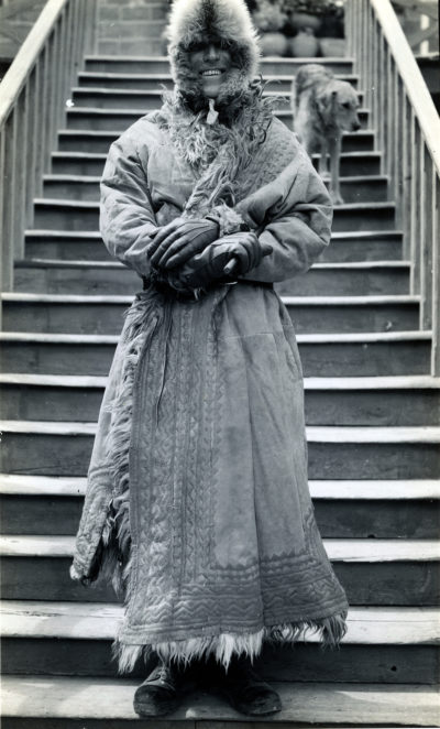 [Photo.86/2(071)] Fleming Mackenzie in winter uniform, Gyantse