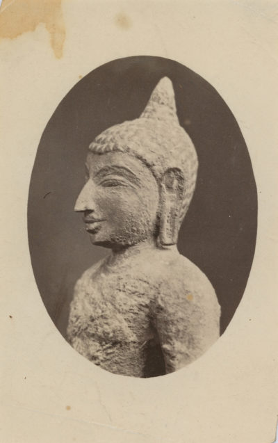 [Photo.35/(088)] Head and shoulders image of Indic religious figure